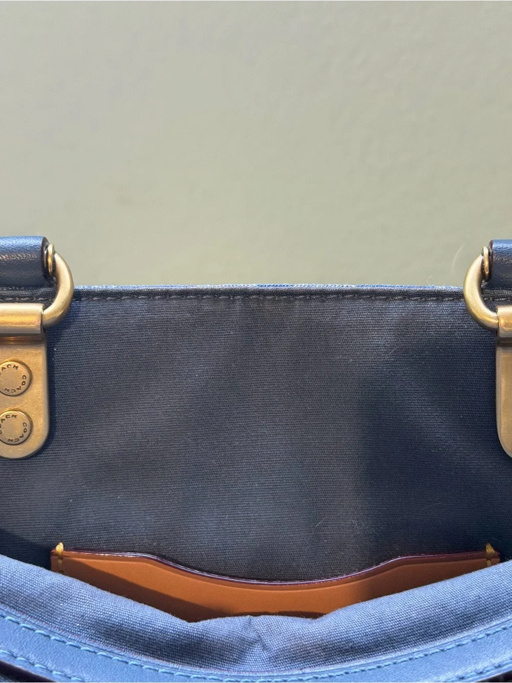 Coach Rogue 25 bag in Signature Denim - Picture 7 of 15